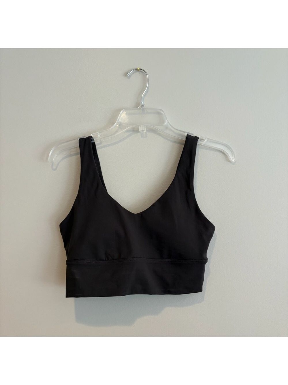 ZYIA Charcoal Activewear Sports Bra Size M